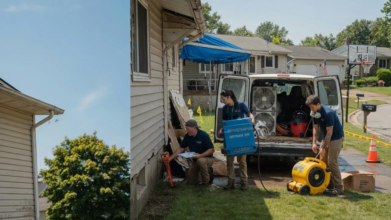 Ceiling Leak Cleanup in Black Lick, PA near me
