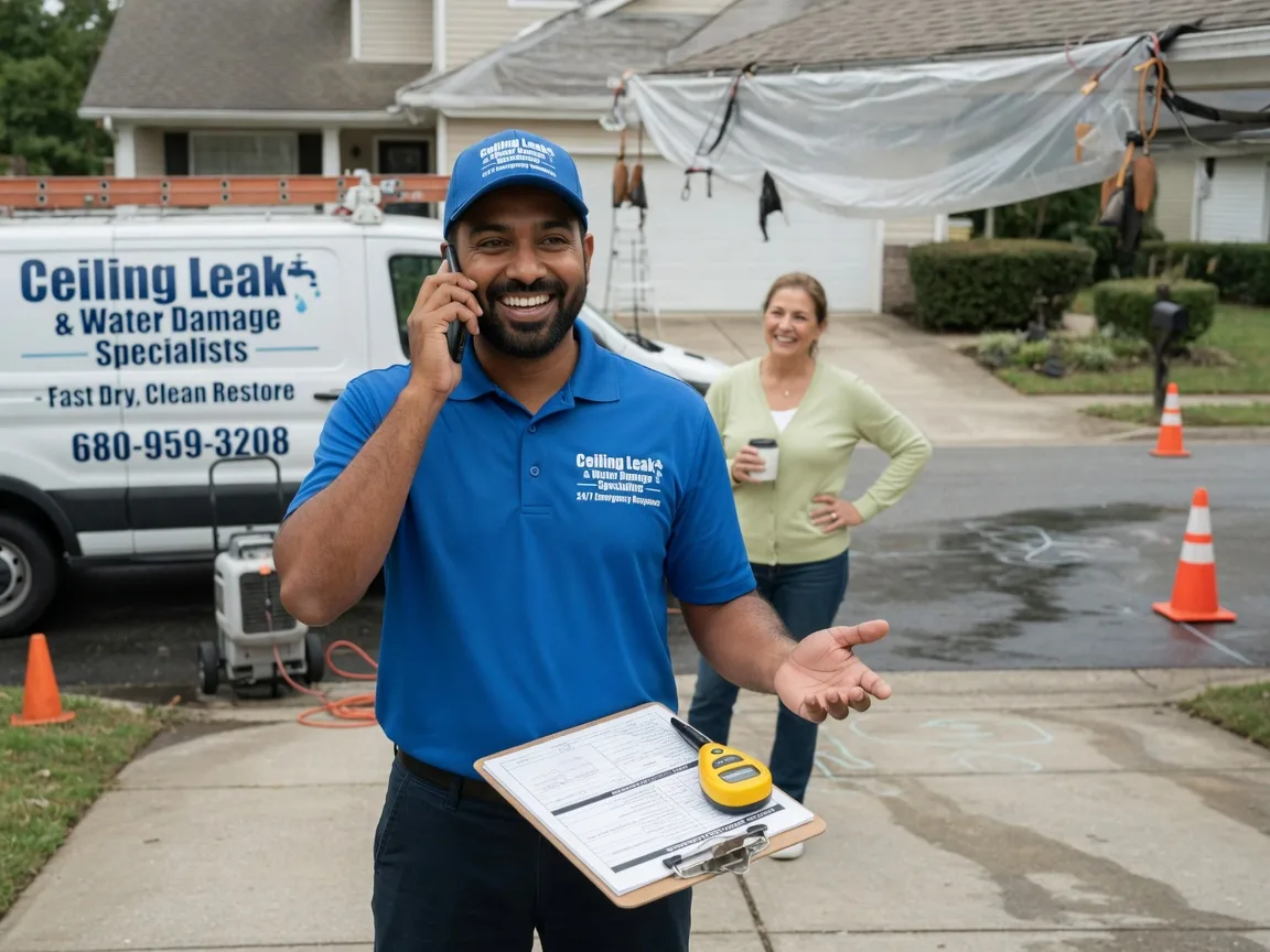 Ceiling Leak Cleanup Black Lick, PA FAQs